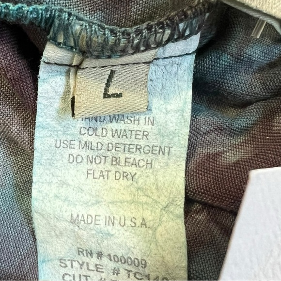 NWOT By JJ Tencel Cloud Dyed Maxi Skirt Sz L - Picture 5 of 6